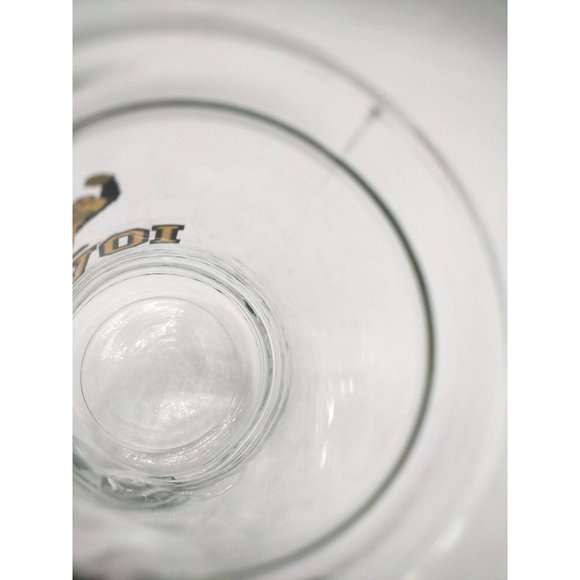 Iowa Hawkeyes Football Glass Mug Beer Stein Souvenir 7 Inch Vintage Herky Hawk - Picture 12 of 14